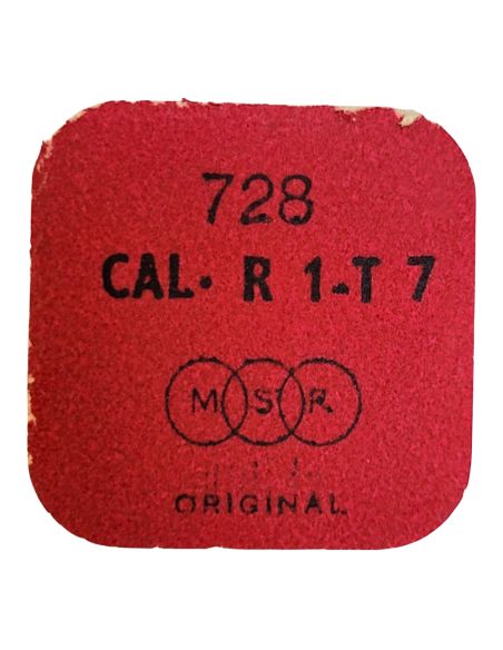 MSR R1-T7 - 728 Axe de balancier pour dispositif amortisseur - Balance staff for shock-protecting device