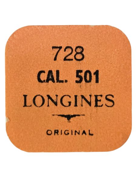 Longines 501 - 728 Axe de balancier pour dispositif amortisseur - Balance staff for shock-protecting device