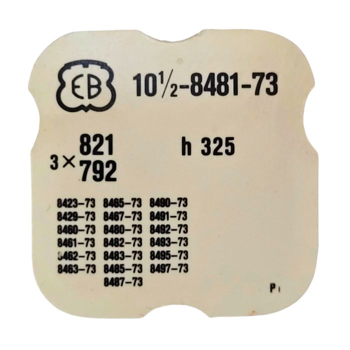 EB 8481-73 - 792 Axe de balancier pour plateau - Balance staff for roller