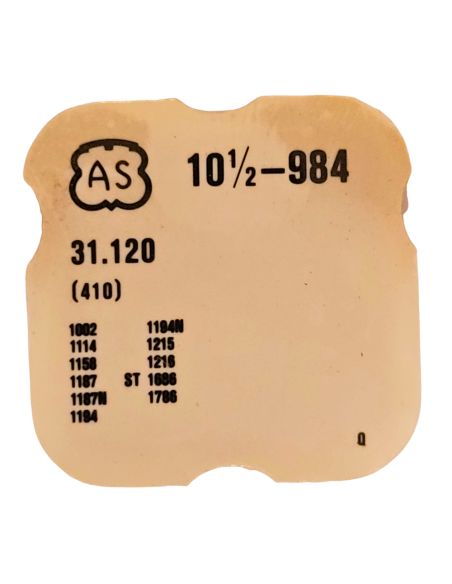 AS 984 - 410 Pignon de remontoir (à l'unité) - Winding pinion (per unit)