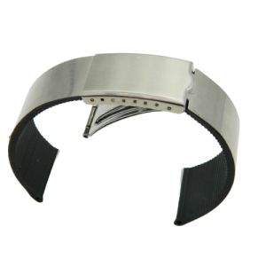 Bracelet Rubber/Aluminium 22mm - Strap