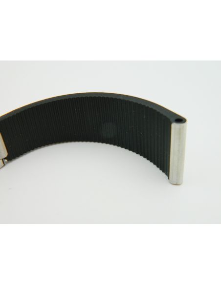 Bracelet Rubber/Aluminium 22mm - Strap