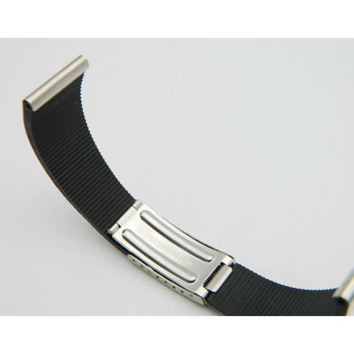 Bracelet Rubber/Aluminium 22mm - Strap