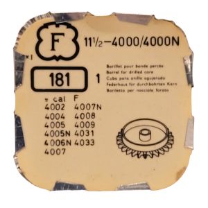 Felsa 4000/4000N - 181 barillet pour bonde percée (à l'unité) - Barrel for drilled core (per unit)