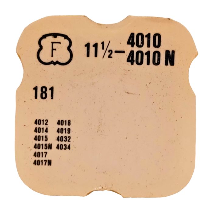 Felsa 4010/4010N - 181 barillet pour bonde percée (à l'unité) - Barrel for drilled core (per unit)