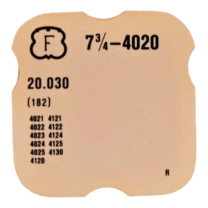 Felsa 4020 - 182 barillet avec couvercle (sans arbre) (à l'unité) - Barrel and cover (without arbor) (per unit)