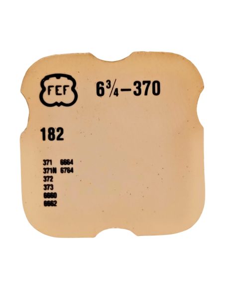FEF 370 - 182 barillet avec couvercle (sans arbre) (à l'unité) - Barrel and cover (without arbor) (per unit)