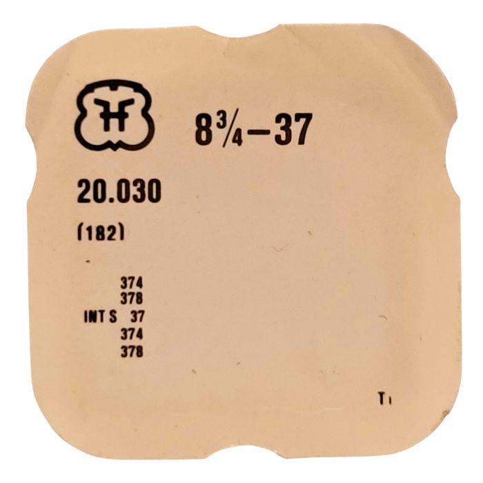 FHF 37 - 182 barillet avec couvercle (sans arbre) (à l'unité) - Barrel and cover (without arbor) (per unit)