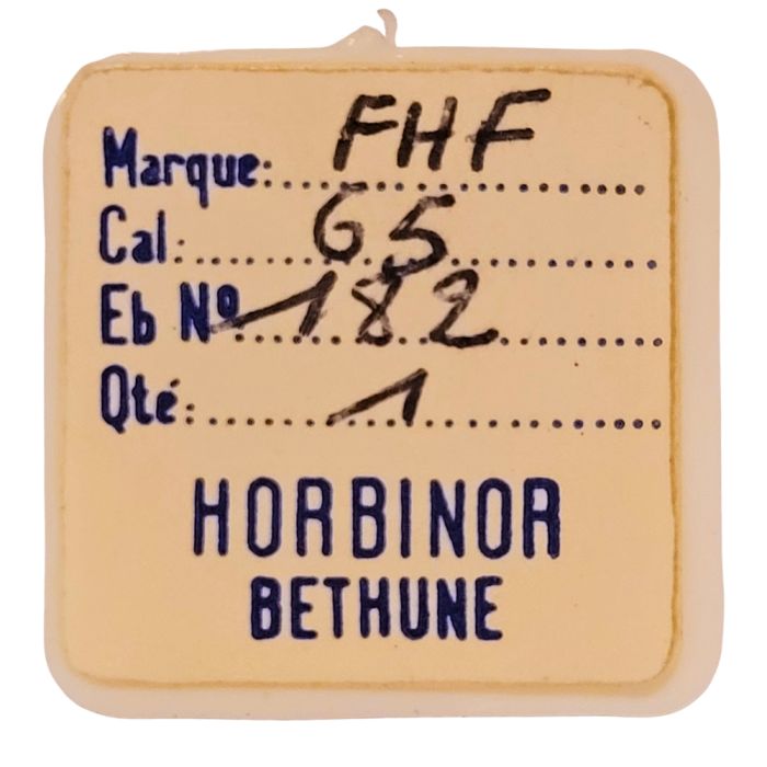 FHF 65 - 182 barillet avec couvercle (sans arbre) (à l'unité) - Barrel and cover (without arbor) (per unit)