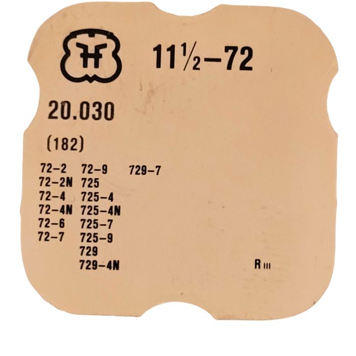 FHF 72 - 182 barillet avec couvercle (sans arbre) (à l'unité) - Barrel and cover (without arbor) (per unit)