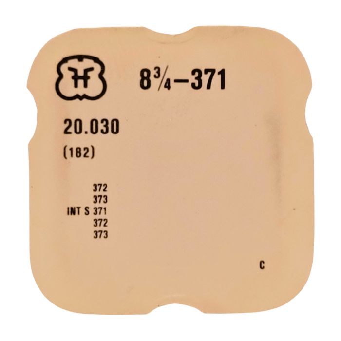 FHF 371 - 182 barillet avec couvercle (sans arbre) (à l'unité) - Barrel and cover (without arbor) (per unit)