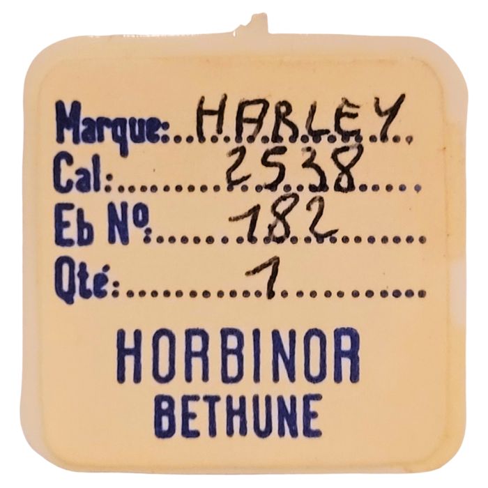 Harley 2538 - 182 barillet avec couvercle (sans arbre) (à l'unité) - Barrel and cover (without arbor) (per unit)