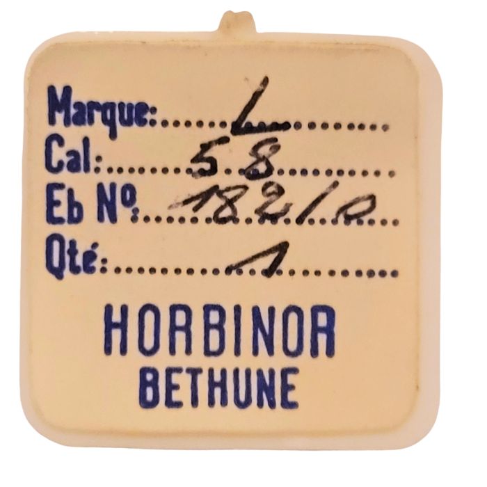 Landeron 58 - 182 barillet avec couvercle (sans arbre) (à l'unité) - Barrel and cover (without arbor) (per unit)