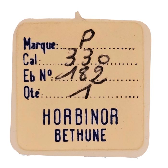 Peseux 330 - 182 barillet avec couvercle (sans arbre) (à l'unité) - Barrel and cover (without arbor) (per unit)