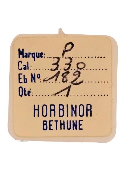 Peseux 330 - 182 barillet avec couvercle (sans arbre) (à l'unité) - Barrel and cover (without arbor) (per unit)