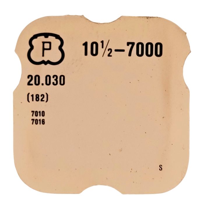 Peseux 7000 - 182 barillet avec couvercle (sans arbre) (à l'unité) - Barrel and cover (without arbor) (per unit)