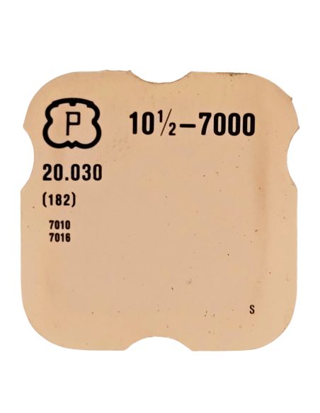 Peseux 7000 - 182 barillet avec couvercle (sans arbre) (à l'unité) - Barrel and cover (without arbor) (per unit)