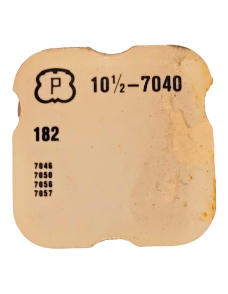 Peseux 7040 - 182 barillet avec couvercle (sans arbre) (à l'unité) - Barrel and cover (without arbor) (per unit)