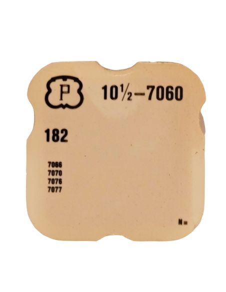 Peseux 7060 - 182 barillet avec couvercle (sans arbre) (à l'unité) - Barrel and cover (without arbor) (per unit)