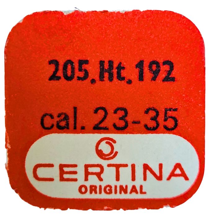 Certina 23-35 - 205 Roue de centre percée avec chaussée (à l'unité) - Center wheel and pinion drilled with cannon pinion (per un