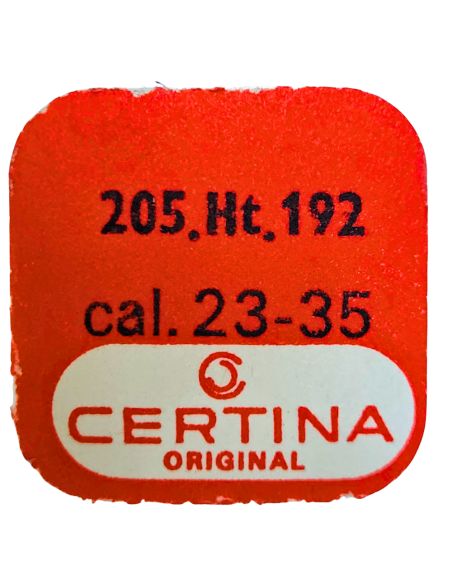 Certina 23-35 - 205 Roue de centre percée avec chaussée (à l'unité) - Center wheel and pinion drilled with cannon pinion (per un