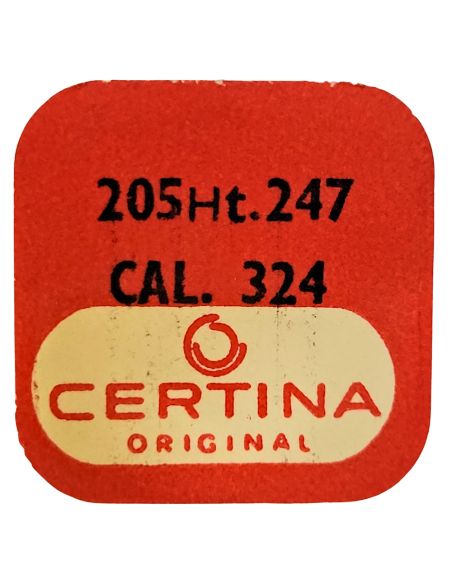 Certina 324 - 205 Roue de centre percée avec chaussée (à l'unité) - Center wheel and pinion drilled with cannon pinion (per unit