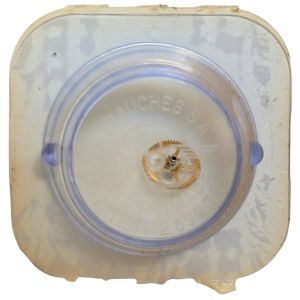 AS 1537 - 206 Roue de centre percée sans chaussée (à l'unité) - Center wheel and pinion drilled without cannon pinion (per unit)