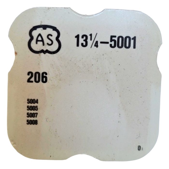 AS 5001 - 206 Roue de centre percée sans chaussée (à l'unité) - Center wheel and pinion drilled without cannon pinion (per unit)