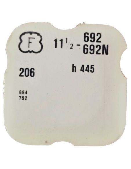 Felsa 692/692N - 206 Roue de centre percée sans chaussée (à l'unité) - Center wheel and pinion drilled without cannon pinion (pe