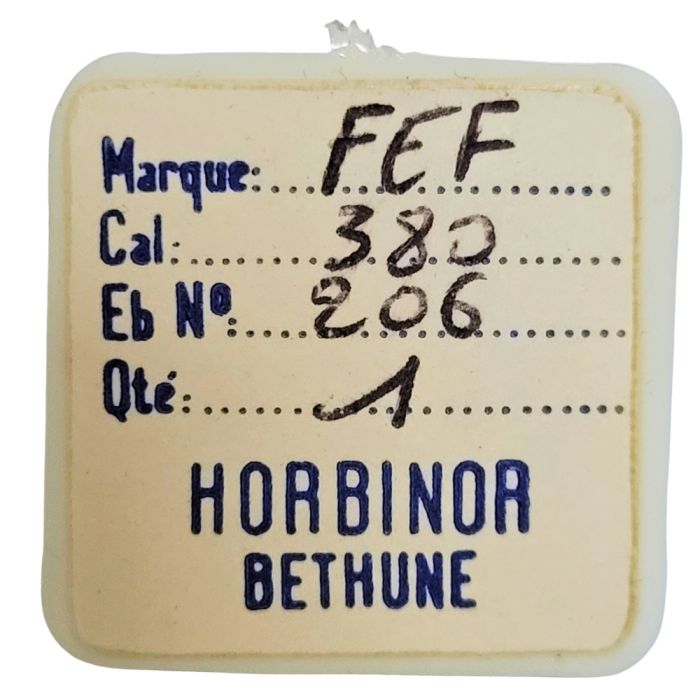 FEF 380 - 206 Roue de centre percée sans chaussée (à l'unité) - Center wheel and pinion drilled without cannon pinion (per unit)