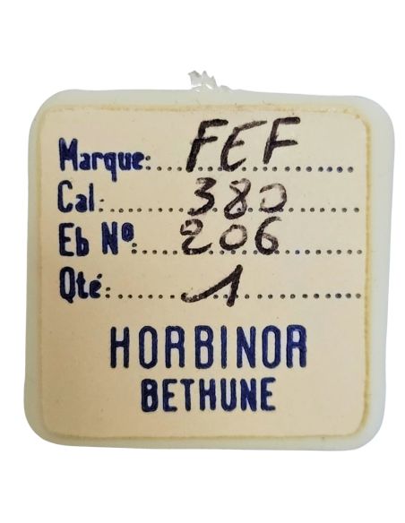 FEF 380 - 206 Roue de centre percée sans chaussée (à l'unité) - Center wheel and pinion drilled without cannon pinion (per unit)