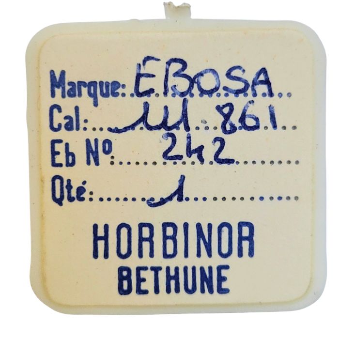 Ebosa 111.861 - 242 Chaussée avec roue entraîneuse (à l'unité) - Cannon pinion with driving wheel (per unit)