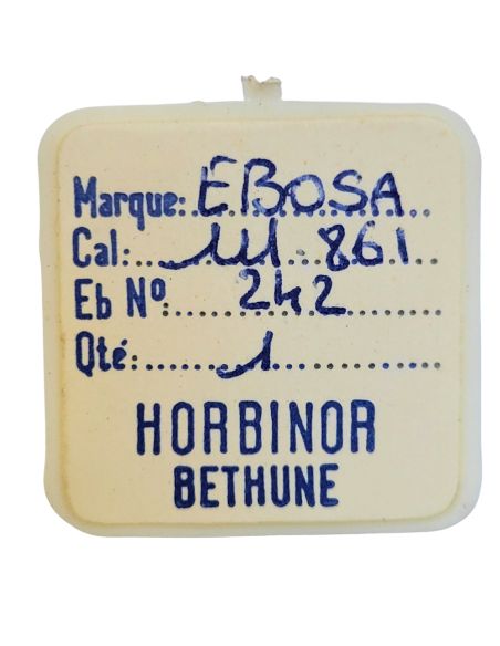 Ebosa 111.861 - 242 Chaussée avec roue entraîneuse (à l'unité) - Cannon pinion with driving wheel (per unit)