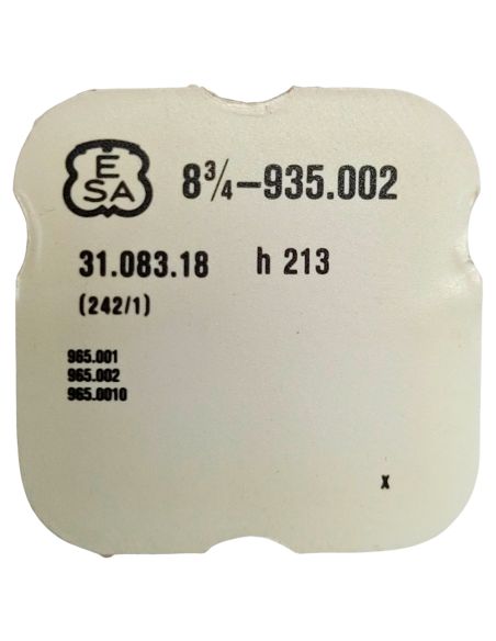 ESA 935.002 - 242 Chaussée avec roue entraîneuse (à l'unité) - Cannon pinion with driving wheel (per unit)