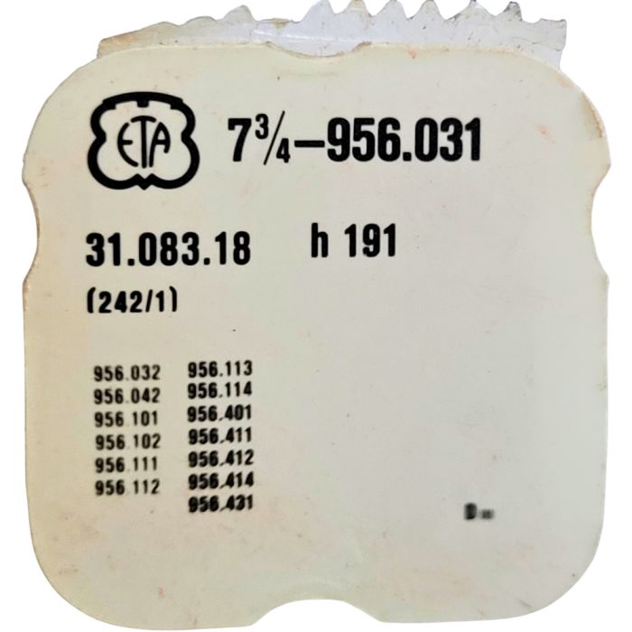 ESA 956.031 - 242 Chaussée avec roue entraîneuse (à l'unité) - Cannon pinion with driving wheel (per unit)