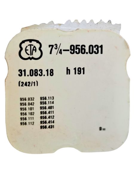 ESA 956.031 - 242 Chaussée avec roue entraîneuse (à l'unité) - Cannon pinion with driving wheel (per unit)