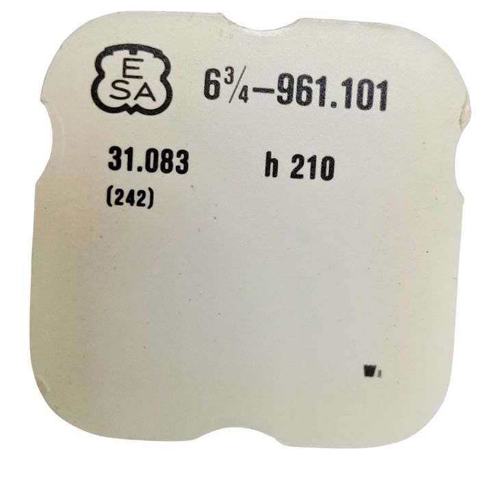 ESA 961.101 - 242 Chaussée avec roue entraîneuse (à l'unité) - Cannon pinion with driving wheel (per unit)