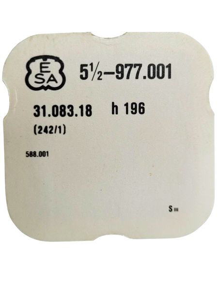 ESA 977.001 - 242 Chaussée avec roue entraîneuse (à l'unité) - Cannon pinion with driving wheel (per unit)