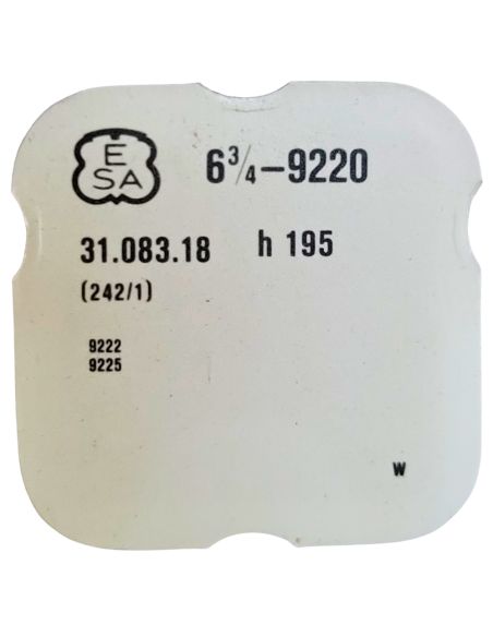 ESA 9220 - 242 Chaussée avec roue entraîneuse (à l'unité) - Cannon pinion with driving wheel (per unit)