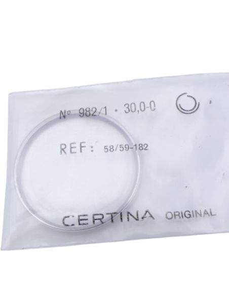 Certina 58/59-182 Verre - Crystal