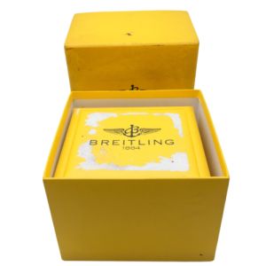 Breitling écrin jaune