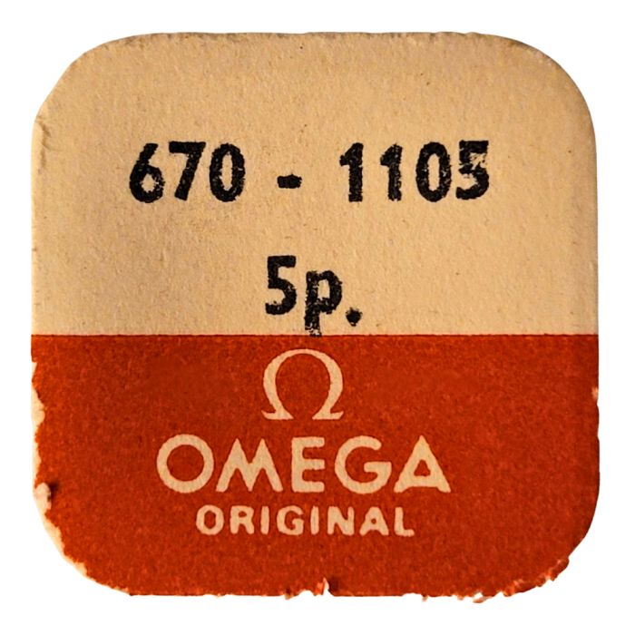 Omega 670 - 1105 Ressort de cliquet (à l'unité) - Click spring (per unit)