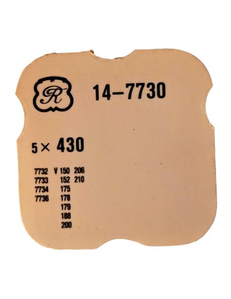 Valjoux 7730 - 430 Ressort de cliquet (à l'unité) - Click spring (per unit)