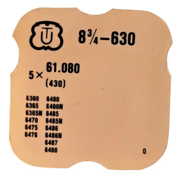 Unitas 630 - 430 Ressort de cliquet (à l'unité) - Click spring (per unit)