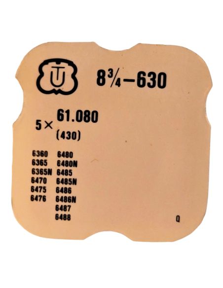 Unitas 630 - 430 Ressort de cliquet (à l'unité) - Click spring (per unit)