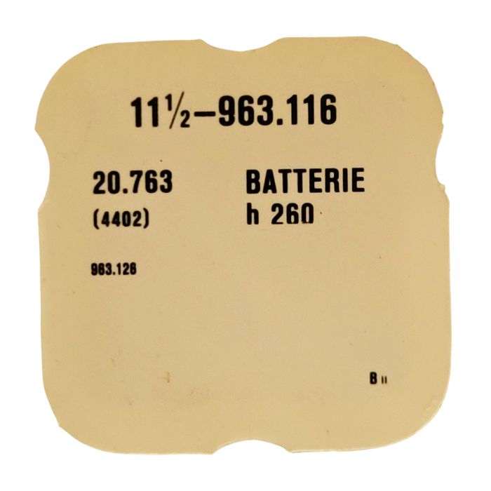 ESA 963.116 - 4402 Bride (à l'unité) - bridle (per unit)