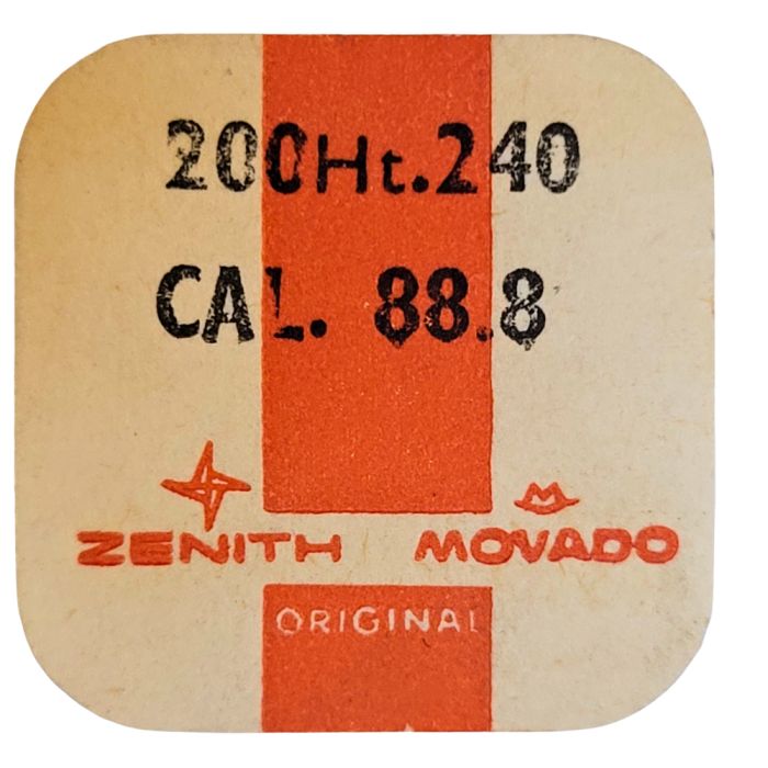 Zenith 88.8 - 200 Roue de centre avec chaussée (roue de minute) (à l'unité) - Center wheel and pinion with cannon pinion (per un