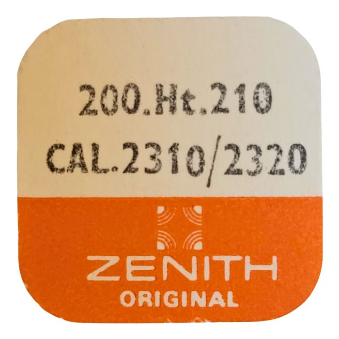 Zenith 2310/23208 - 200 Roue de centre avec chaussée (roue de minute) (à l'unité) - Center wheel and pinion with cannon pinion (