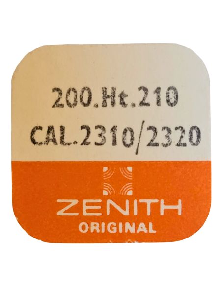 Zenith 2310/23208 - 200 Roue de centre avec chaussée (roue de minute) (à l'unité) - Center wheel and pinion with cannon pinion (