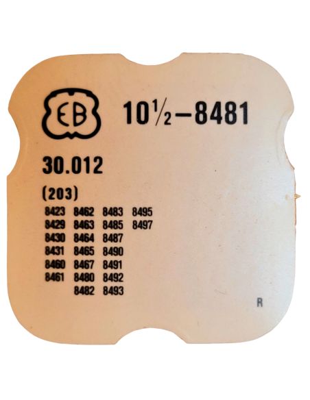 EB 8481 - 203 Roue intermédiaire (à l'unité) - Intermediate wheel and pinion (per unit)